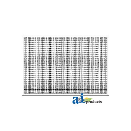 A & I Products Screen, Side (LH) 21" x18" x2" A-AL67279